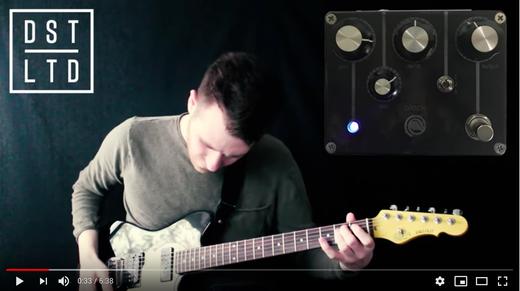 Guitar pedal demo by Joey at DST LTD