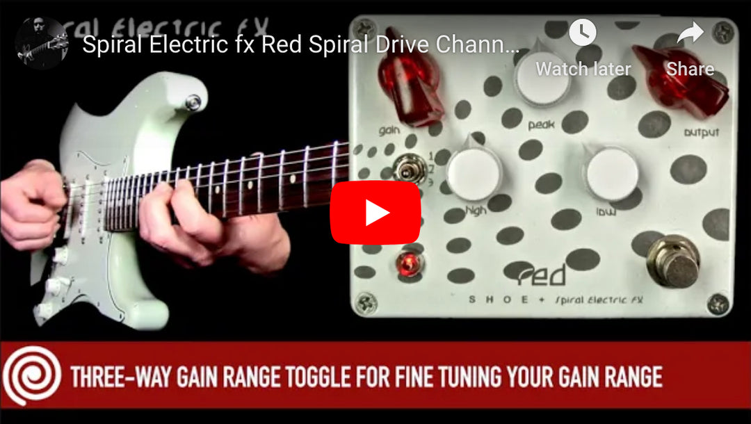 Red Spiral Drive Channel, Best of 2020 from Spiral Electric FX