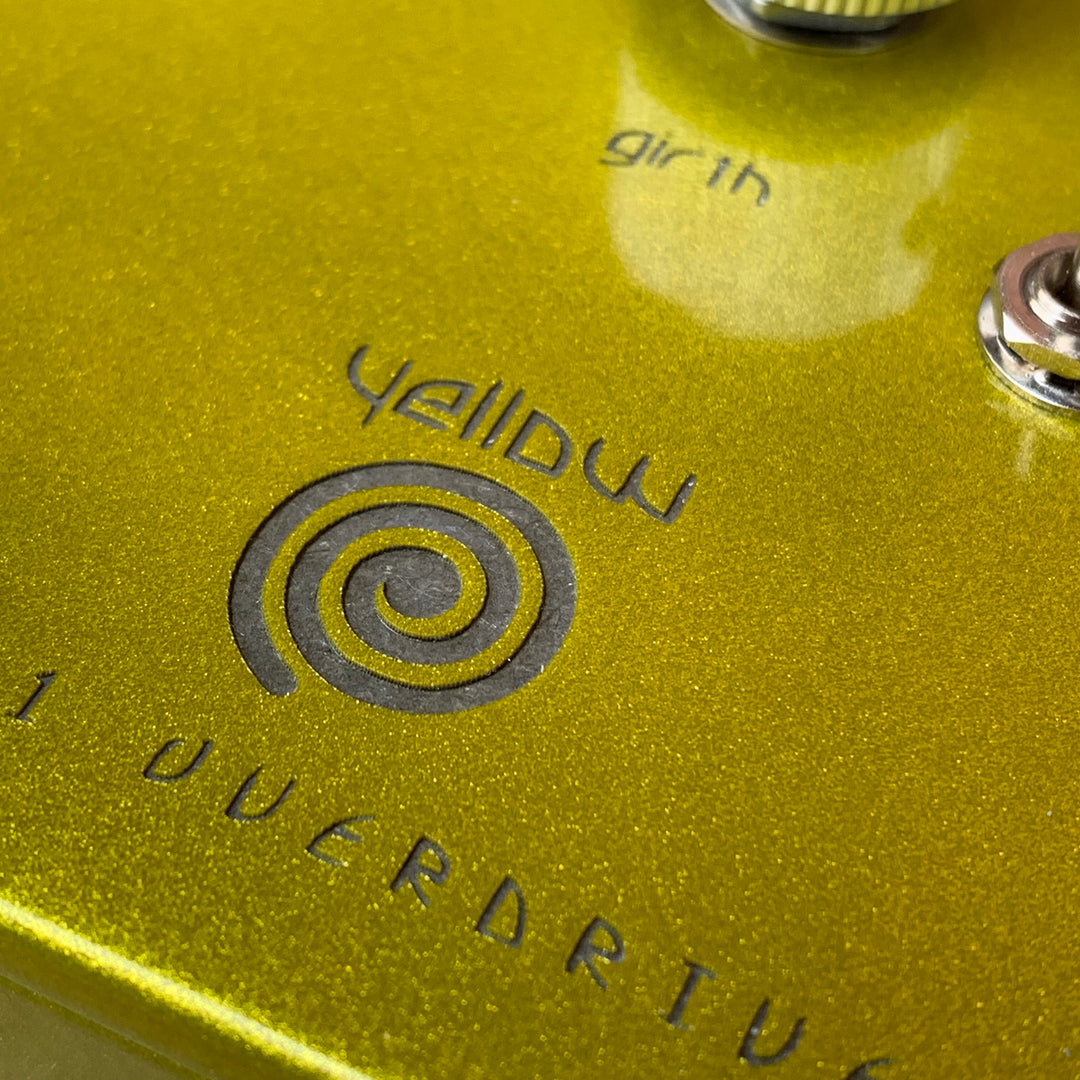 Yellow Spiral LM741 Overdrive