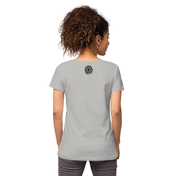 Peace. Love. Fuzz. Women’s Fitted V-Neck T-Shirt